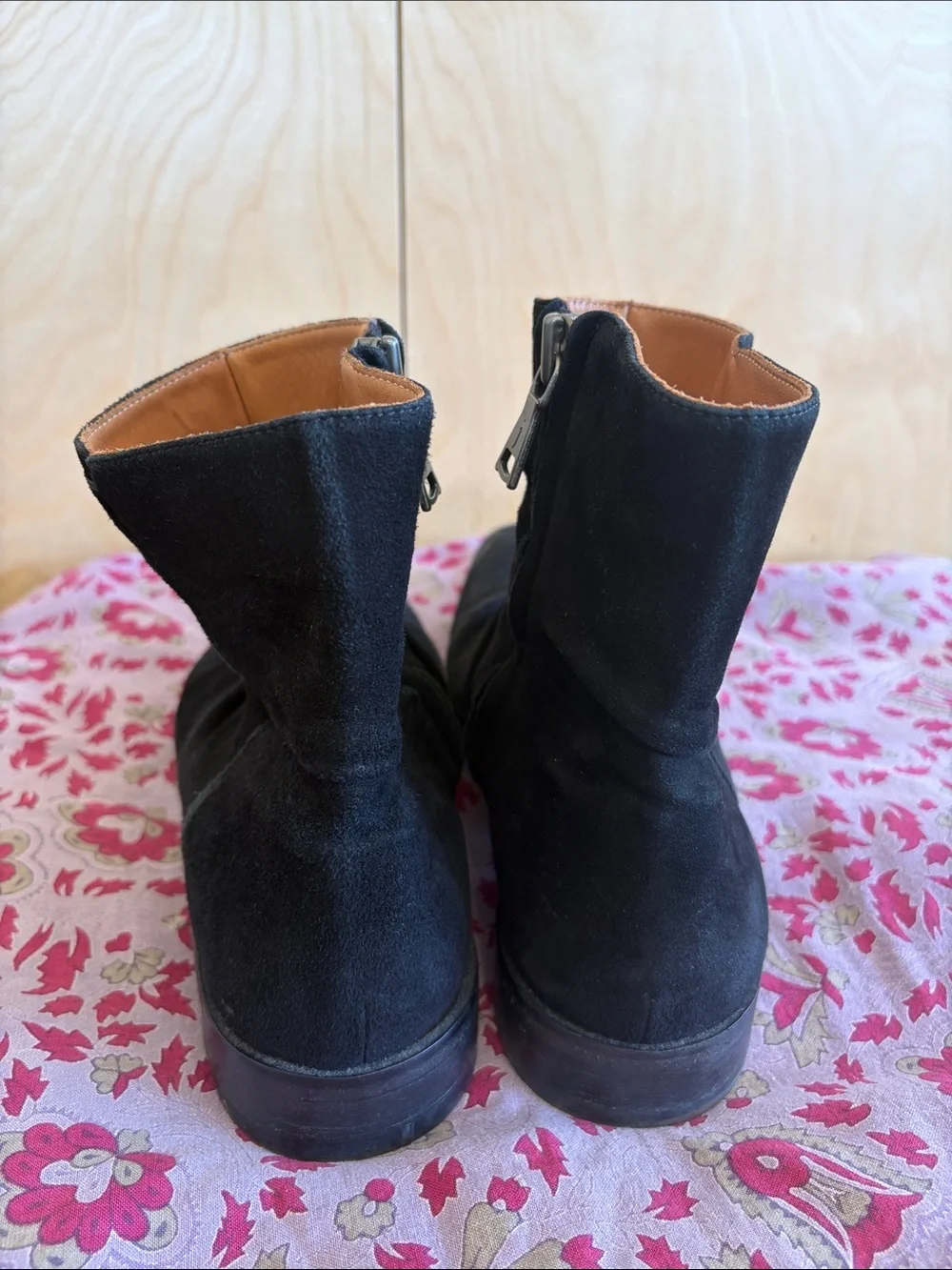 John Varvatos suede boots